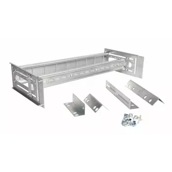 Szyna rackowa EQUIP EZR-DIN-3 — 19 cali (48,3 cm) 3U DIN, RAL7035 szary, szerokość 485 mm, głębokość 150 mm
