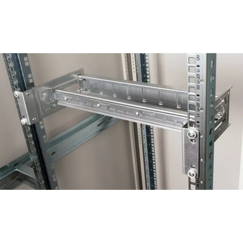 Szyna rackowa EQUIP EZR-DIN-3 — 19 cali (48,3 cm) 3U DIN, RAL7035 szary, szerokość 485 mm, głębokość 150 mm