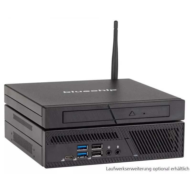 bluechip BUSINESSline S3159 Intel® Core™ i5 Procesor 14400 / do 4,70 GHz, Windows 11 Pro, Intel® B760, 8 GB DDR5, 500 GB NVMe SSD, Intel® Wi-Fi 6E AX211, Bluetooth 5.3, Gigabit Ethernet, Intel® UHD Grafika