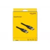 Kabel DisplayPort DeLOCK 8K 60 Hz 2 m czarny metal
