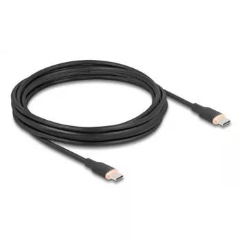 Kabel USB DeLOCK USB 2.0 4m USB C Czarny 81240