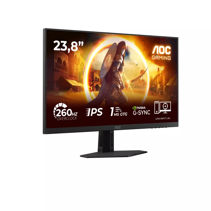 AOC G4 24G4ZRE monitor komputerowy 60,5 cm (23,8 cala) 1920 x 1080 pikseli Full HD LED Czarny, Czerwony