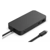 Stacja dokująca Microsoft Surface USB4 Dock przewodowa czarna 100W Power Delivery