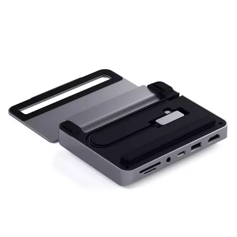 Laptop dock Satechi ST-TCSHIPM USB-C (USB 3.2 Gen 1) z HDMI, SD/MicroSD, 60W PD, szary