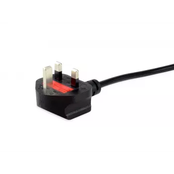 Kabel zasilający Equip UK, C13 do BS1363, 3,0 m, bezpiecznik 10 A