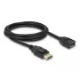 DeLOCK kabel przedłużający DisplayPort 1.2 4K 60 Hz 2 m