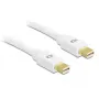kabel mini DisplayPort - mini DisplayPort DeLOCK 83471 0.5m biały