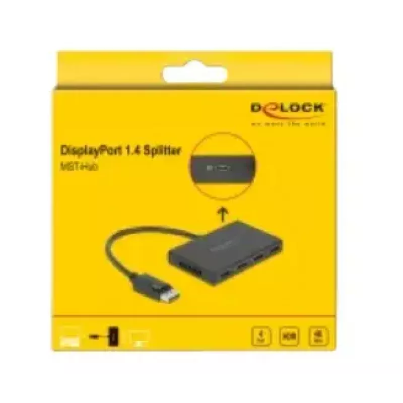 Rozgałęźnik DisplayPort DeLOCK 87794