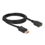 Przedłużacz DisplayPort DeLOCK 8K 60 Hz 2 m