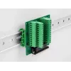 DeLOCK D-Sub HD 44-pin męski na listwę zaciskową na szynę DIN 84x86x30mm