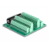 DeLOCK D-Sub HD 44-pin męski na listwę zaciskową na szynę DIN 84x86x30mm