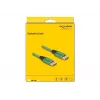 DeLOCK DisplayPort kabel 16K 60 Hz 1 m zielony metal