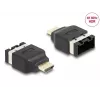 DeLOCK Adapter samochodowy HDMI HDMI-E żeński na HDMI-A męski 4K 60 Hz