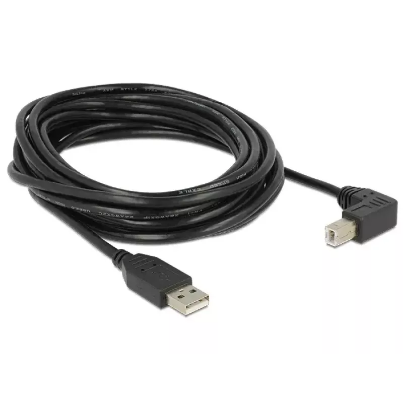 Kabel USB DeLOCK 5m USB 2.0-A - USB 2.0-B