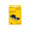 DeLOCK USB 2.0 pin header męski Hub 2 Porty Czarny Niebieski