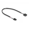 DeLOCK USB 2.0 pin header męski Hub 2 Porty Czarny Niebieski