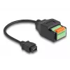 DeLOCK Kabel USB 2.0 mini-B żeński do listwy zaciskowej adapter 15 cm