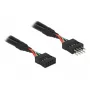 Kabel USB DeLOCK 0,5 m 2xUSB 2.0