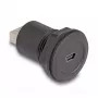 DeLOCK USB 2.0 Type Mini-B do USB 2.0 Type-A złącze wbudowane czarne