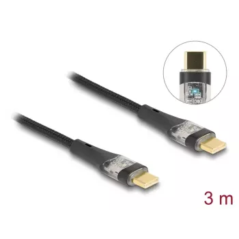 Kabel DeLOCK USB 2.0 do transmisji danych i szybkiego ładowania 3 m 100 W