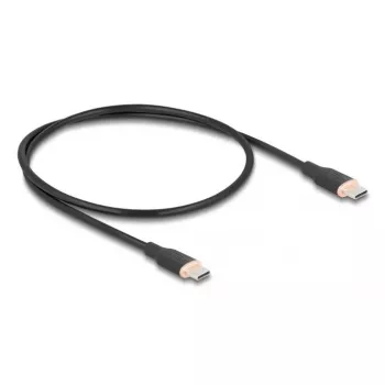 Kabel USB DeLOCK USB 2.0 0,5 m USB-C czarny 81237