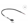 DELOCK 90582 Konwerter/repeater/izolator szeregowy USB 2.0 na RS-232, FTDI FT231XS, zielona stal nierdzewna