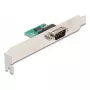 DELOCK 90582 Konwerter/repeater/izolator szeregowy USB 2.0 na RS-232, FTDI FT231XS, zielona stal nierdzewna
