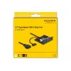 DeLOCK Wewnętrzny koncentrator USB 3.2 Gen 1 3,5 cala 4 porty Czarny
