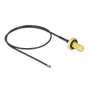 Kabel koncentryczny DeLOCK 12665 0,35 m SMA MHF 4L LK Czarny