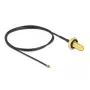 Kabel koncentryczny DeLOCK 12667 0,5 m SMA MHF 4L LK Czarny