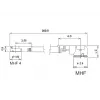 Kabel koncentryczny DeLOCK 89649 0,3 m MHF I-PEX MHF IV HSC MXHP32