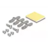 Puszka przyłączeniowa sieciowa DeLOCK LSA Kat.6 czarna Metal Plastik 41mm 69mm 26mm