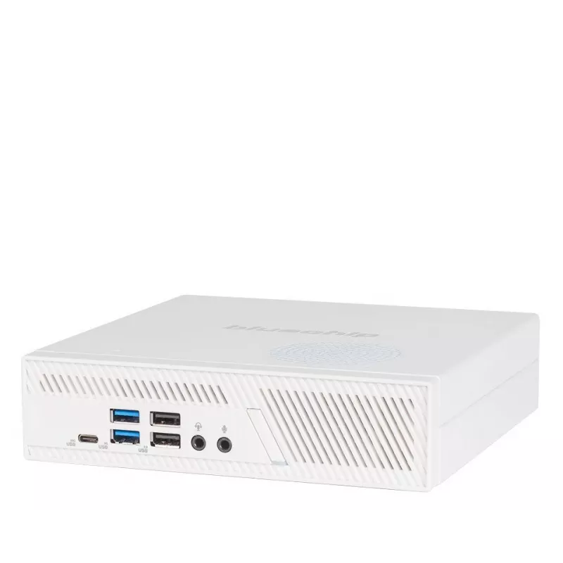 bluechip BUSINESSline S3137 *biały* Intel® Core™ i3 14100 / do 4.70 GHz, Windows 11 Pro, Intel® B760, 8 GB DDR5, 500 GB NVMe SSD, Intel® Wi-Fi 6E AX211, Bluetooth 5.3, Gigabit Ethernet, Intel® UHD Grafik