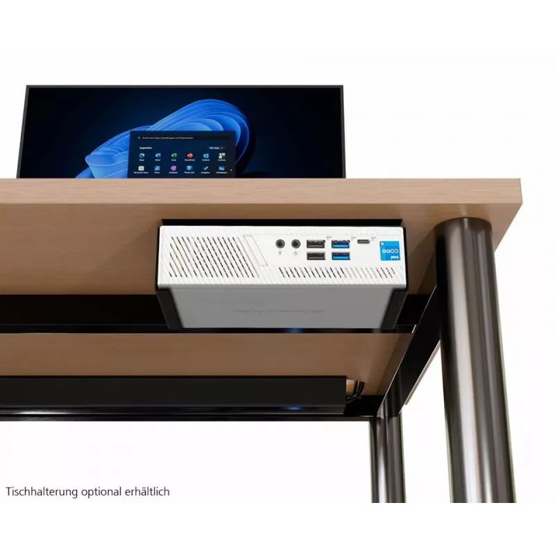 bluechip BUSINESSline S3137 *biały* Intel® Core™ i3 14100 / do 4.70 GHz, Windows 11 Pro, Intel® B760, 8 GB DDR5, 500 GB NVMe SSD, Intel® Wi-Fi 6E AX211, Bluetooth 5.3, Gigabit Ethernet, Intel® UHD Grafik