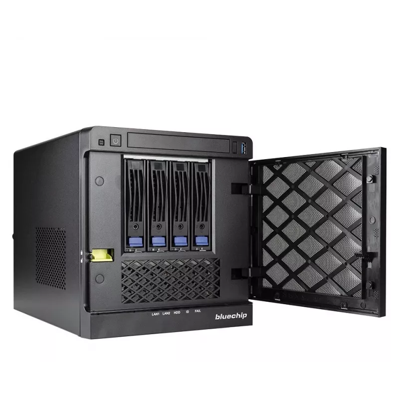 bluechip SERVERline T10302s, 2,2 GHz, C3558, 16 GB, DDR4-SDRAM, 960 GB, Cube
