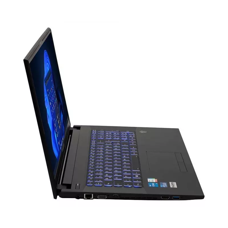 bluechip TRAVELline B17W27 Intel® Core™ i5-1335U Prozessor / do 4,60 GHz, Windows 11 Pro, 17,3-calowy matowy panel IPS, 1920 x 1080, 16 GB DDR4, 500 GB NVMe SSD, WLAN 802.11 ax, Bluetooth 5.3, Gigabit Ethernet, karta graficzna Intel® Iris® Xe, DVD±RW, norma wojskowa MIL-STD 810G
