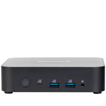 bluechip BUSINESSline M14150 Intel® N N150 8 GB DDR5-SDRAM 500 GB SSD Windows 11 Pro Mini PC Czarny