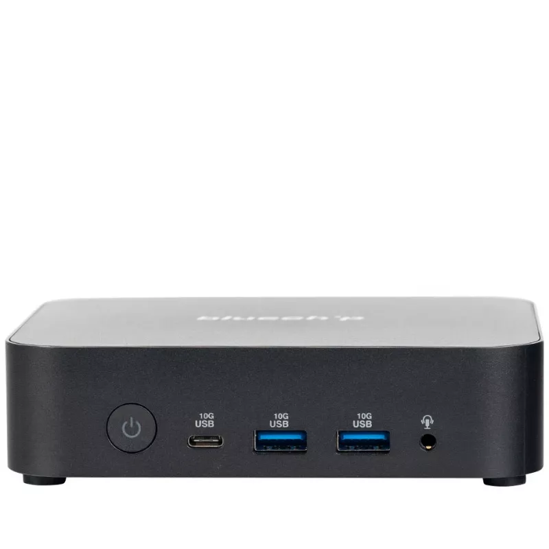 bluechip BUSINESSline M14150 Intel® N N150 8 GB DDR5-SDRAM 500 GB SSD Windows 11 Pro Mini PC Czarny