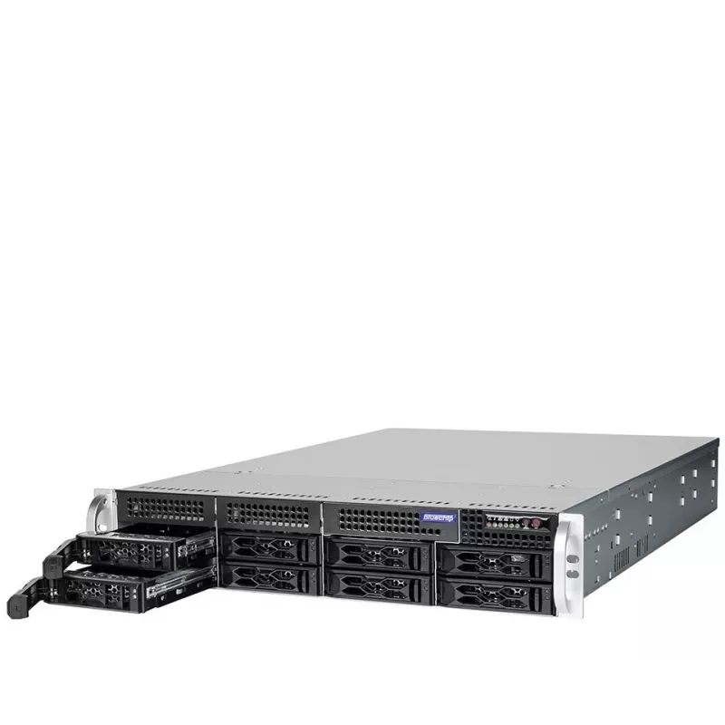 bluechip SERVERline R42316s 2U Rack, procesor Intel® Xeon® srebrny 4410Y / 2,00 GHz, moduł TPM, 32 GB DDR5, 2 x 960 GB SSD, 2 x 10 Gigabit Ethernet