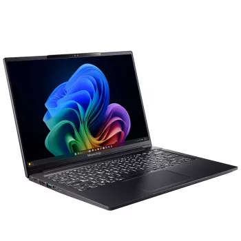 bluechip TRAVELline U14W17, Copilot+ PC Intel Core Ultra 5 135H Laptop 35.6 cm (14 cali) 16 GB LPDDR5x-SDRAM 500 GB SSD Wi-Fi 7 (802.11be) Windows 11 Pro Czarny