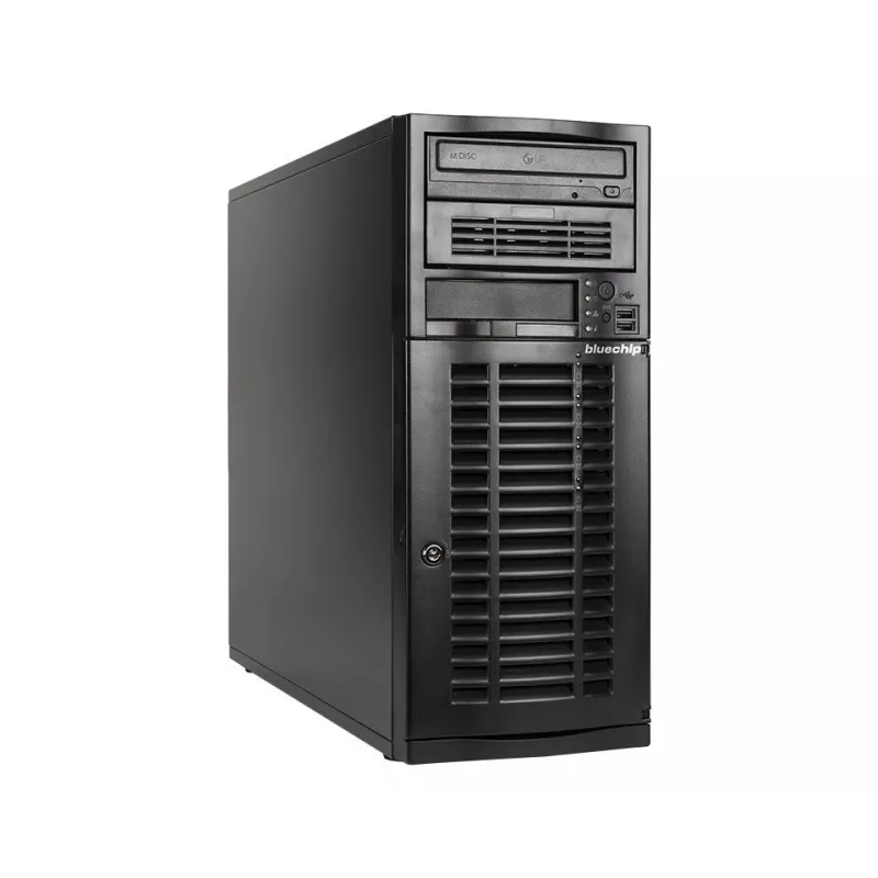 bluechip SERVERline T40317s Tower, procesor Intel® Xeon® srebrny 4410Y / do 3,90 GHz, 32 GB DDR5, 2 x 960 GB SSD, 2 x RJ45 (10 Gb/s)