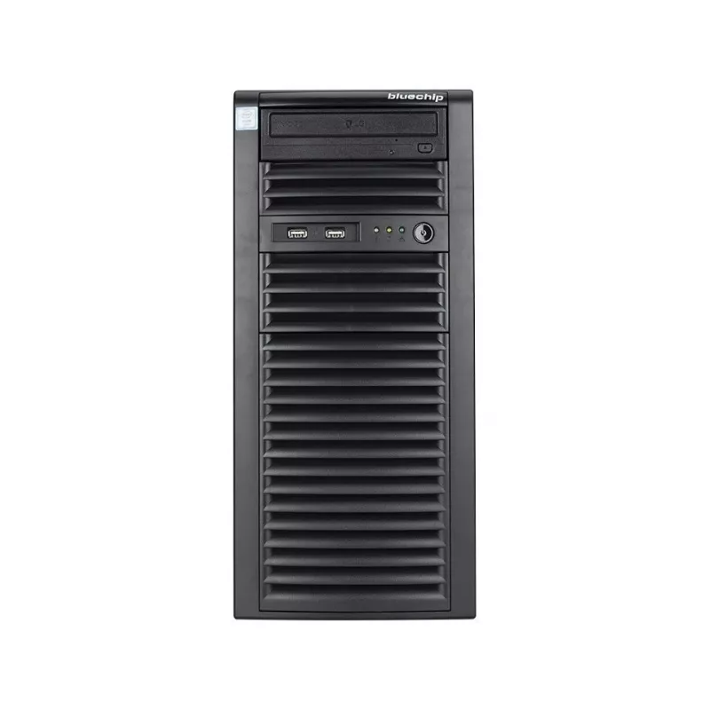 bluechip SERVERline T40320s Tower, procesor Intel® Xeon® srebrny 4410Y / do 3,90 GHz, 32 GB DDR5, 2 x 960 GB SSD, 2 x RJ45 (10 Gb/s)
