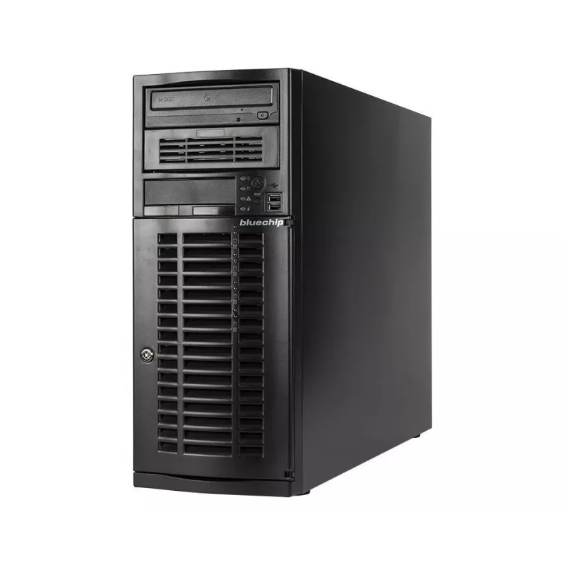 bluechip SERVERline T40321s Tower, procesor Intel® Xeon® srebrny 4410Y / do 3,90 GHz, 32 GB DDR5, 2 x 960 GB SSD, 2 x RJ45 (10 Gb/s)
