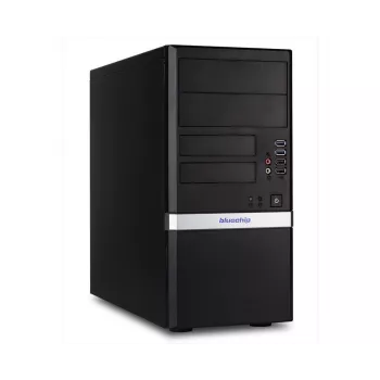 bluechip BUSINESSline T3500 Procesor Intel® Core™ i3 14100 / do 4,70 GHz, Windows 11 Pro, Intel® H610, 16 GB DDR5, 500 GB NVMe SSD, 1 × RJ45 (1 Gb/s), Grafika Intel® UHD