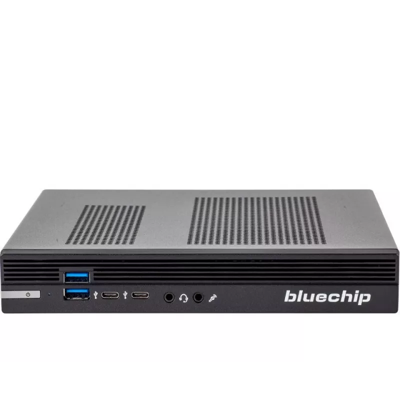 bluechip BUSINESSline S3136 Intel® Core™ i3 Procesor 14100 / do 4,70 GHz, Windows 11 Pro, 8 GB DDR5, 500 GB NVMe SSD, Intel® Wi-Fi 6 AX201, Bluetooth 5.3, 1 × RJ45 (2,5 Gb/s), Intel® UHD Graphics
