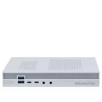 bluechip BUSINESSline S3160 *biały* Intel® Core™ i5 Procesor 14400 / do 4,70 GHz, Windows 11 Pro, 8 GB DDR5, 500 GB NVMe SSD, Intel® Wi-Fi 6, Bluetooth 5.3, 1 × RJ45 (2,5 Gb/s), Intel® UHD Grafik