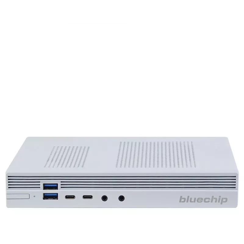 bluechip BUSINESSline S3160 *biały* Intel® Core™ i5 Procesor 14400 / do 4,70 GHz, Windows 11 Pro, 8 GB DDR5, 500 GB NVMe SSD, Intel® Wi-Fi 6, Bluetooth 5.3, 1 × RJ45 (2,5 Gb/s), Intel® UHD Grafik