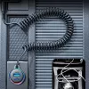 Ładowarka samochodowa Joyroom JR-CL07 3-w-1 60W z wbudowanym kablem USB-C 1,6 m, czarna