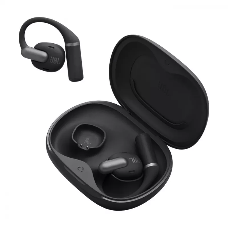 Zestaw słuchawkowy JBL Sense Pro TWS Bluetooth z zaczepem na ucho do połączeń i muzyki, 20–40000 Hz, 95,2 g, czarny