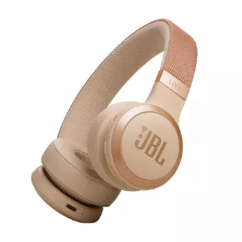 JBL Live 670NC Zestaw słuchawkowy Bezprzewodowy Head-band Rozmowy/Muzyka Bluetooth Piaskowy